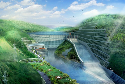 梅县老挝南塔河1号水电站项目